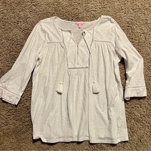 EUC Lilly Pulitzer Tilda tunic top, sz L